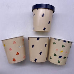 Envase modificado para requisitos particulares de la pinta del helado de la taza del helado de 1 pinta