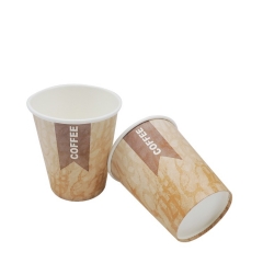 Ventilador de copo de papel de impressão offset 8OZ para papel de café preço de fábrica