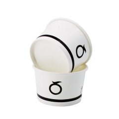 2021 New Supply Disposable Paper Ice Cream Cups with Your Personal Logo