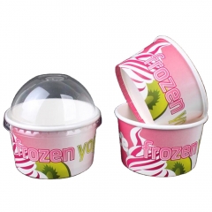Paper ice cream tubs and lids various sizes
