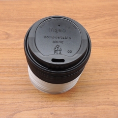 Φιλικό προς το περιβάλλον Καπάκι Κυπέλλου μίας χρήσης CPLA