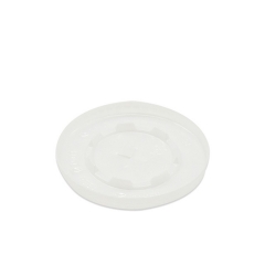 Coperchio per tazza in plastica PP monouso da 73 mm di diametro