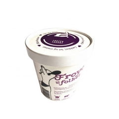 Wholesale Biodegradable Ice Cream Paper Container for Europe Market
