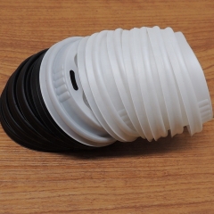 CPLA Paper Cup Lid/Compostable Cap For Coffee Cup/Eco-friendly Cup Cover
