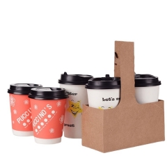 disposable multi kraft paper coffee capsule cup holder