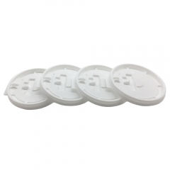 73mm Take Out Disposable Paper Cup Plastic Lid For Hot Coffee