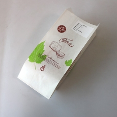 Bolsas de papel de pastel de pan de panadería impresas personalizadas al por mayor