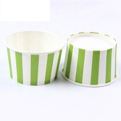 PLA coating Compostable Ice Cream Paper Cup for USA