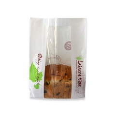 Bakery Bag Dried Fruit Bag Baguette Packing Bag with Window