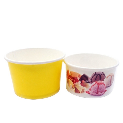 Vasos de papel 8OZ vaso desechable de papel para helado