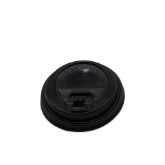 tea cup lids reusable disposable leakproof PLA coffee cup lid