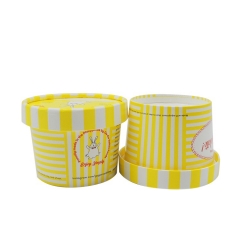 Customized LOGO printing disposable ice cream paper cup