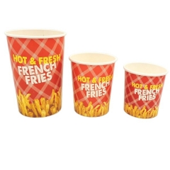 serious capacity French fries cup with new design