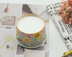 Tasse de papier de crème glacée de haute qualité Hyde pour le marché américain