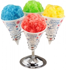 Disposable design Cone Paper Ice Cream Cups