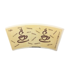 Good Quality Custom Printed 4OZ Coffee Disposable Paper Cup Fan