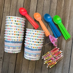Disposable 12OZ Icecream Paper Cup