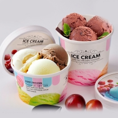 disposable take away raw materials for ice cream paper cups making machine