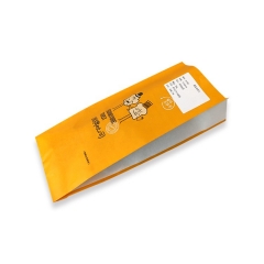 Bolso de empaquetado impreso personalizado promocional del pan del papel de Kraft de Brown