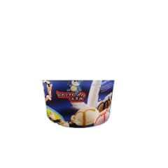 डिस्पोजेबल 3OZ अनुकूलित मुद्रित आइसक्रीम पेपर कप
