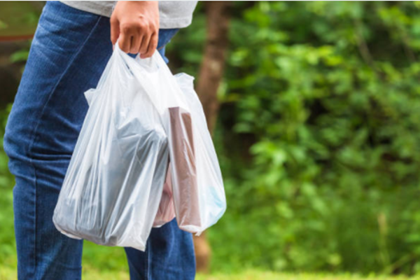 Biodegradable T-shirt plastic bags - Help the environment