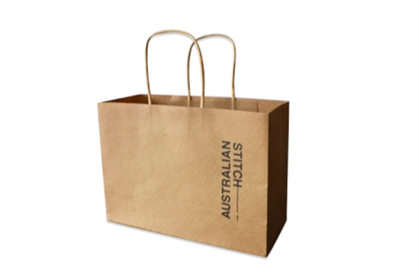 shopping bag with logo