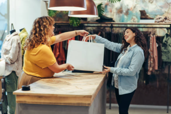 Cheap white paper bags are biodegradable