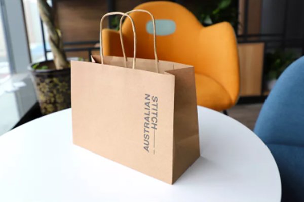 kraft paper gift bag