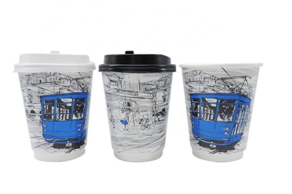 8oz paper cup with lid