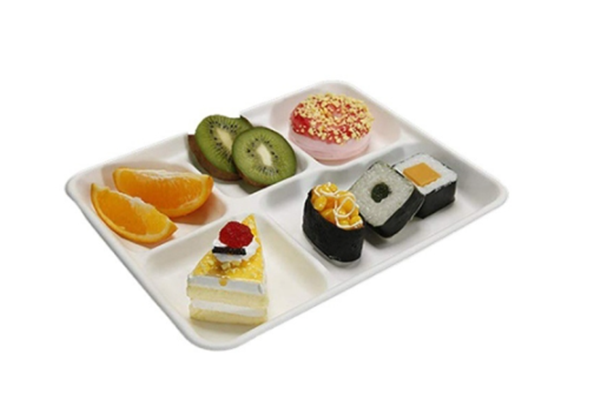 disposable bagasse meat tray