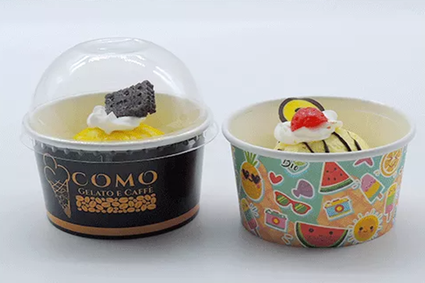 mini gelato cups