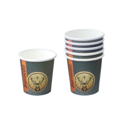 Wholesale disposable coffee cup taste paper cup single wall paper