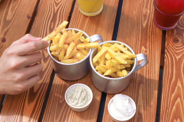 French fries cup
