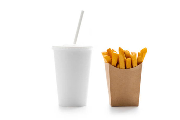 french fries paper cup