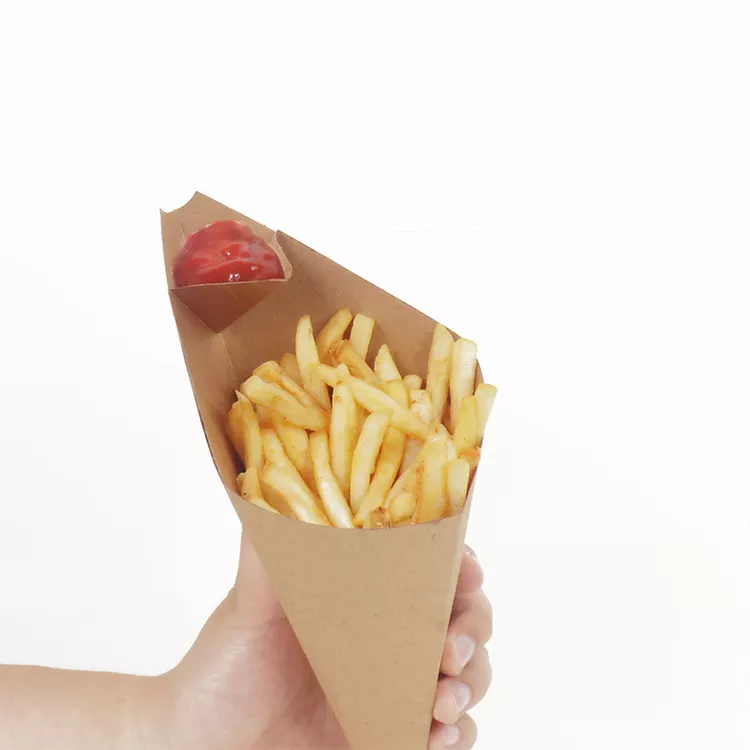 Food Packaging French Fries Cup For Fast Food Restaurant