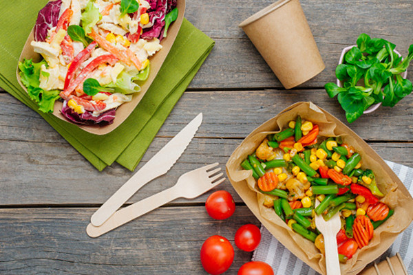 How restaurants go green with disposable kraft paper lunch box