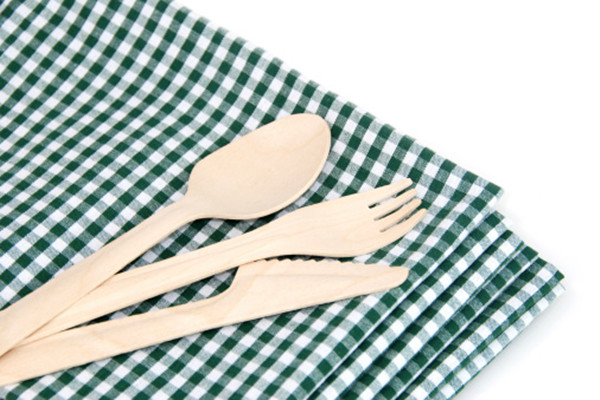 Pla compostable cutlery set