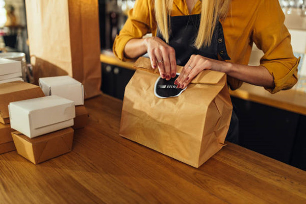 Fast food paper bags are a must for every take-out business