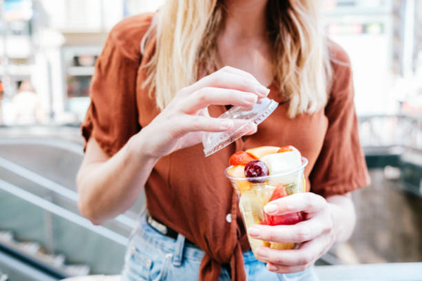 Biodegradable plastic cups