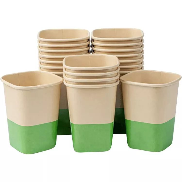 OEM ODM biodegradable disposable custom logo eco friendly takeout coffee 12 oz paper cups