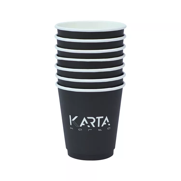 New arrival biodegradable takeaway 8 oz double wall disposable coffee paper cup