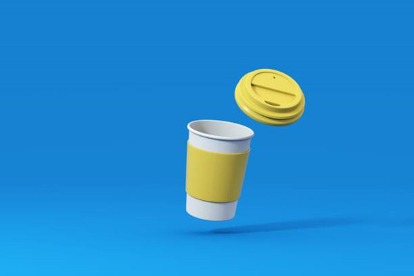 20oz paper cup with lid
