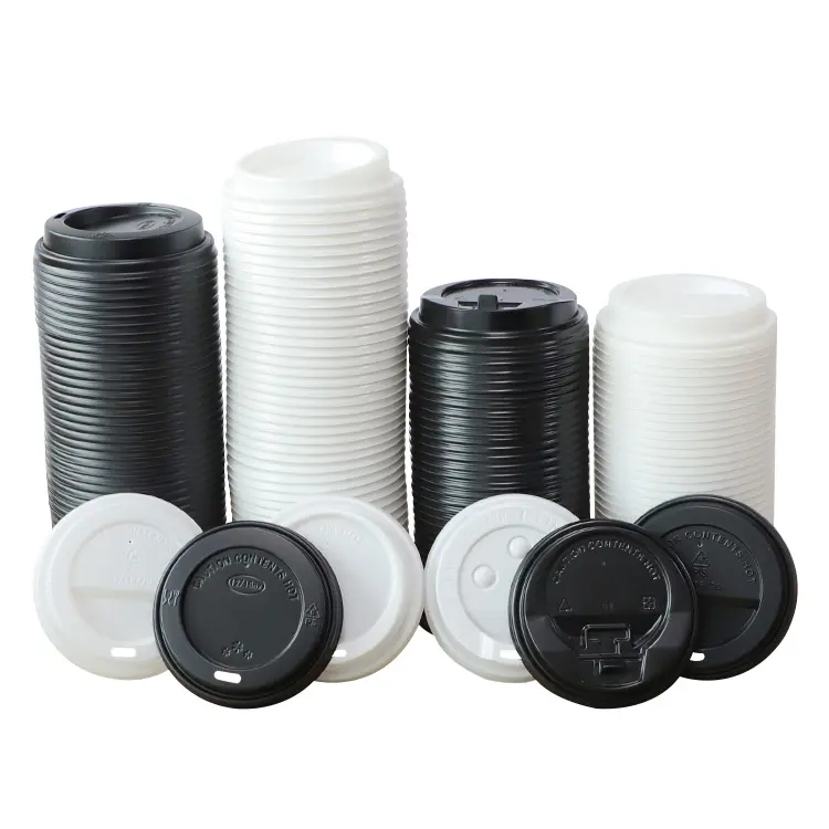 Disposable wholesale pp ps lid coffee paper cups lids plastic lid for paper cup