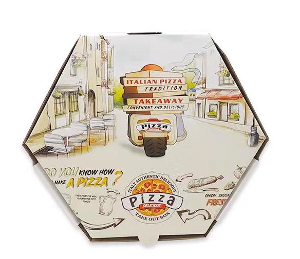 Ideas for Designing a Hexagonal Pizza Box