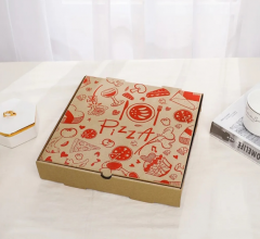 Caja de pizza de 30 cm.