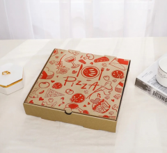 custom printed pizza box easy to fold pizza slice box packaging boxes for pizza