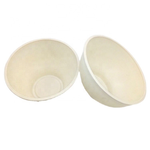 Eco-friendly Natural Biodegradable 700 ML Cornstarch Bowl for Noodle