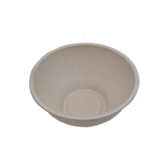 Eco-friendly Natural Biodegradable 700 ML Cornstarch Bowl for Noodle