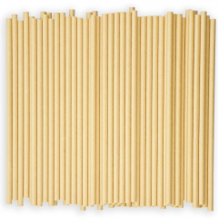 Biodegradable 6mm Paper Straws Individually Wrapped Drinking Straw