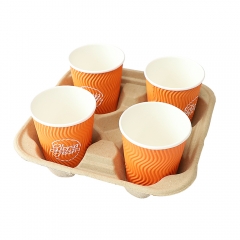 Takeaway Coffee Paper Cup Holder ( 2-4 Cups )